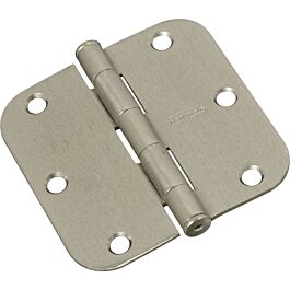National Hardware 3.5" Satin Nickel Door Hinge 3-Pack